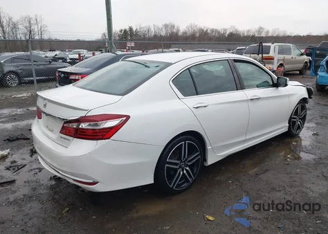 2016 Honda Accord Sport из США, поврежденный, VIN 1HGCR2F57GA230867
